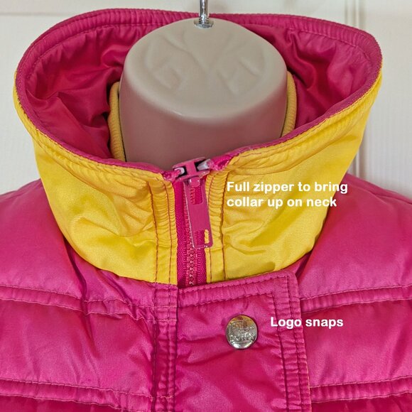 Vintage 1st Down Salt Lake City, Utah Puffer Vest, Sz Medium, Goose down filled - Picture 8 of 17